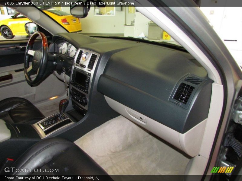 Satin Jade Pearl / Deep Jade/Light Graystone 2005 Chrysler 300 C HEMI