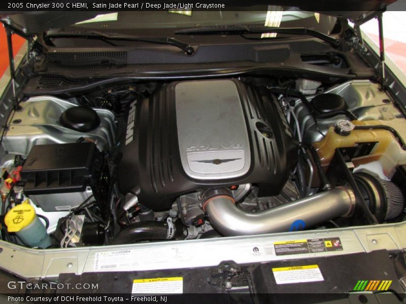 Satin Jade Pearl / Deep Jade/Light Graystone 2005 Chrysler 300 C HEMI