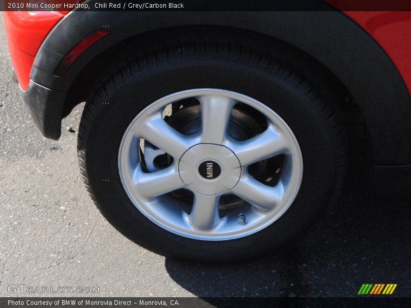 Chili Red / Grey/Carbon Black 2010 Mini Cooper Hardtop