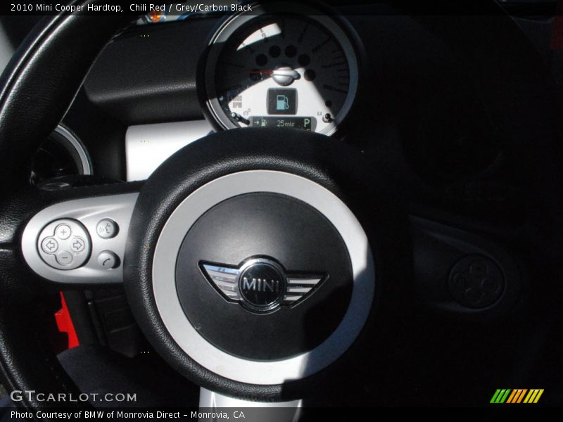 Chili Red / Grey/Carbon Black 2010 Mini Cooper Hardtop
