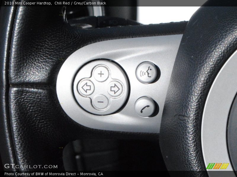Chili Red / Grey/Carbon Black 2010 Mini Cooper Hardtop