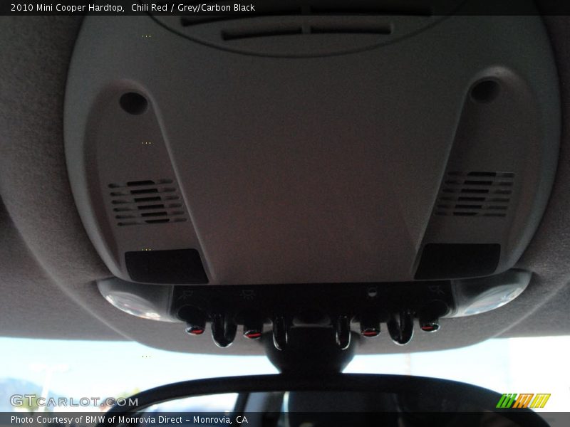 Chili Red / Grey/Carbon Black 2010 Mini Cooper Hardtop