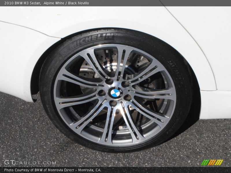 Alpine White / Black Novillo 2010 BMW M3 Sedan