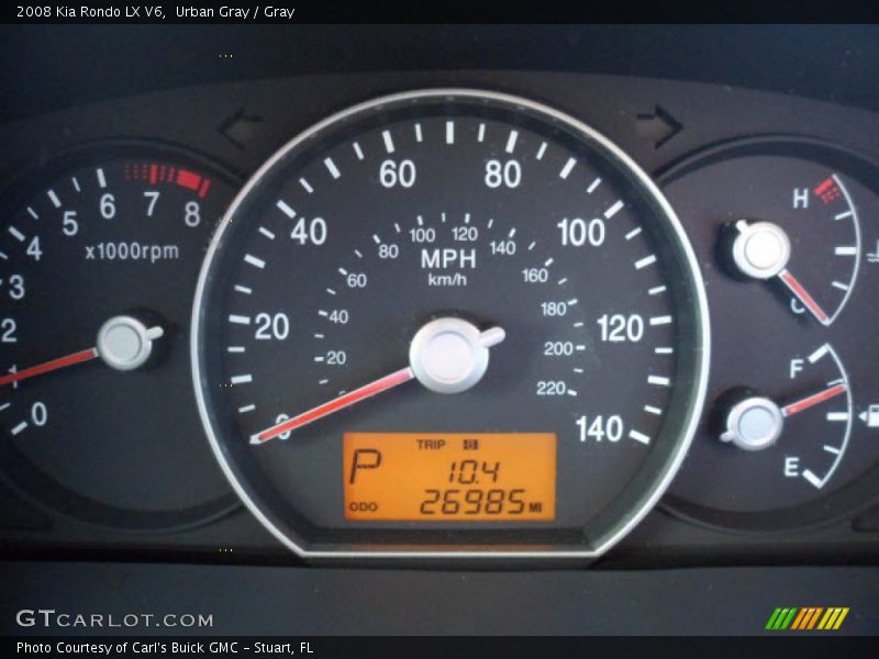 Urban Gray / Gray 2008 Kia Rondo LX V6