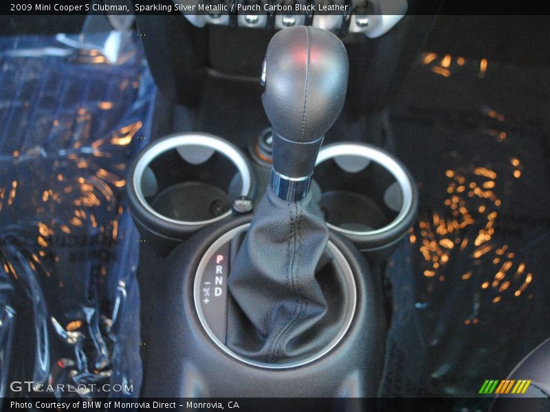 Sparkling Silver Metallic / Punch Carbon Black Leather 2009 Mini Cooper S Clubman