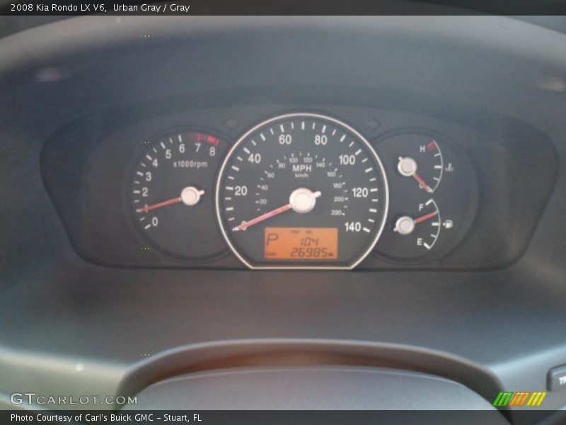 Urban Gray / Gray 2008 Kia Rondo LX V6