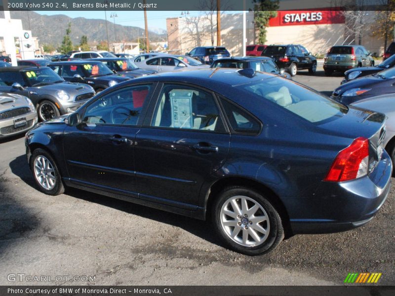 Barents Blue Metallic / Quartz 2008 Volvo S40 2.4i