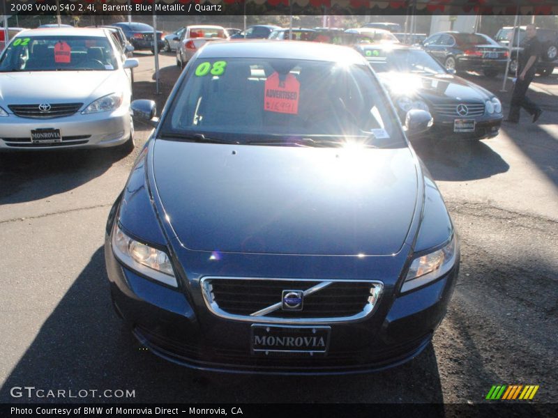 Barents Blue Metallic / Quartz 2008 Volvo S40 2.4i