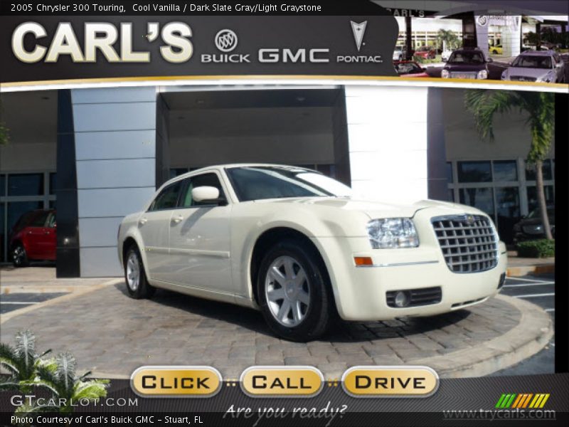 Cool Vanilla / Dark Slate Gray/Light Graystone 2005 Chrysler 300 Touring