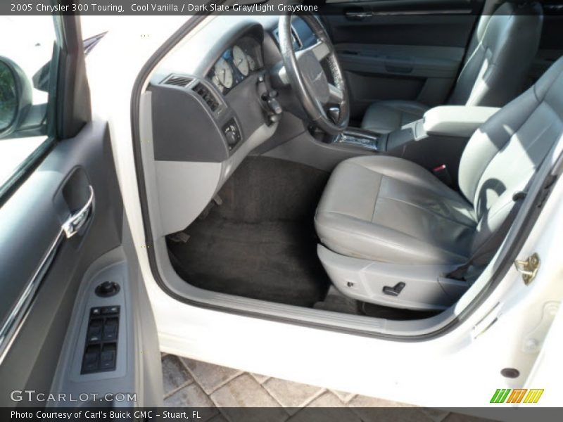 Cool Vanilla / Dark Slate Gray/Light Graystone 2005 Chrysler 300 Touring