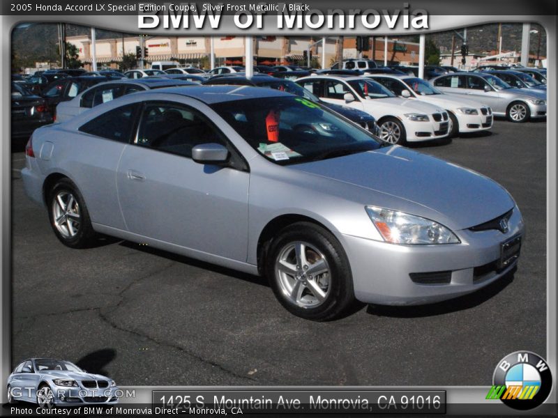 Silver Frost Metallic / Black 2005 Honda Accord LX Special Edition Coupe
