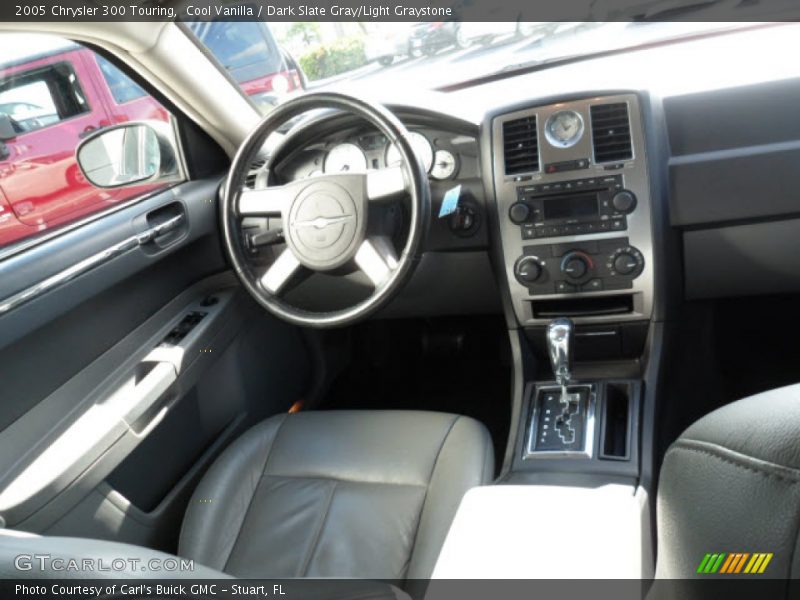 Cool Vanilla / Dark Slate Gray/Light Graystone 2005 Chrysler 300 Touring