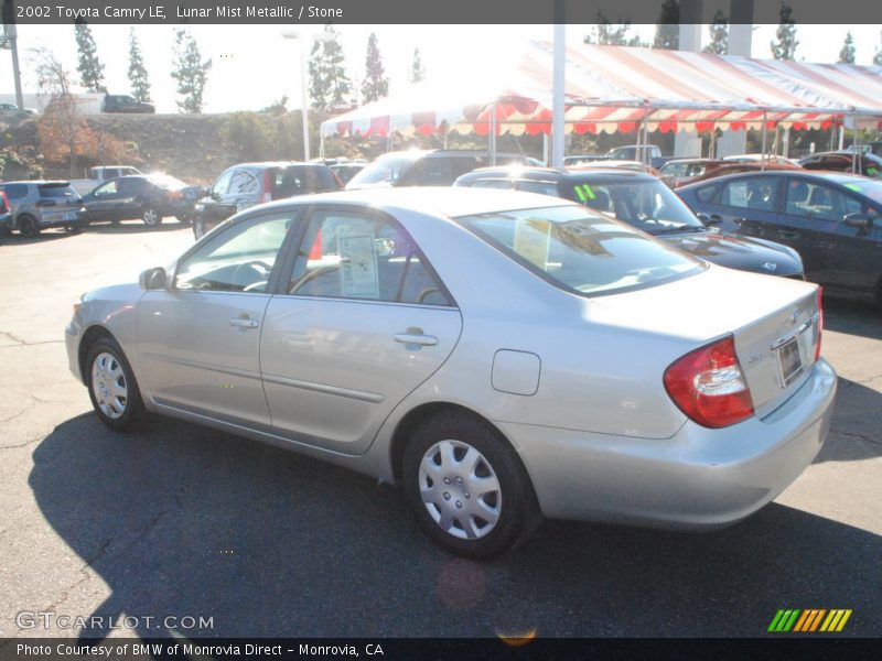 Lunar Mist Metallic / Stone 2002 Toyota Camry LE