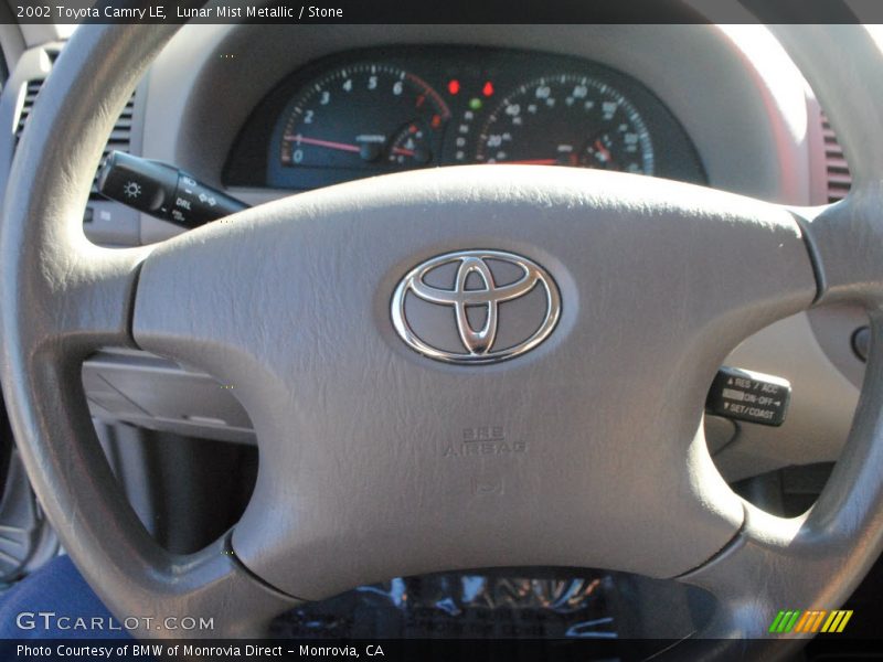 Lunar Mist Metallic / Stone 2002 Toyota Camry LE