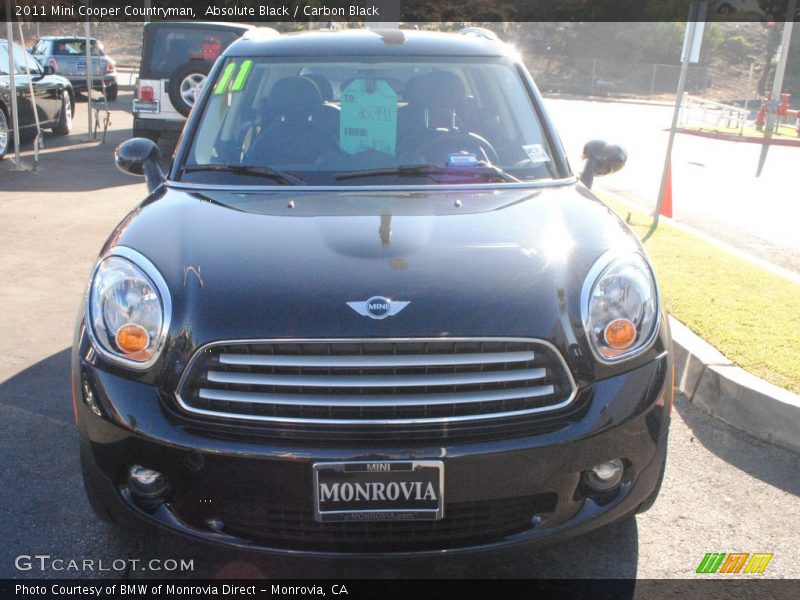 Absolute Black / Carbon Black 2011 Mini Cooper Countryman