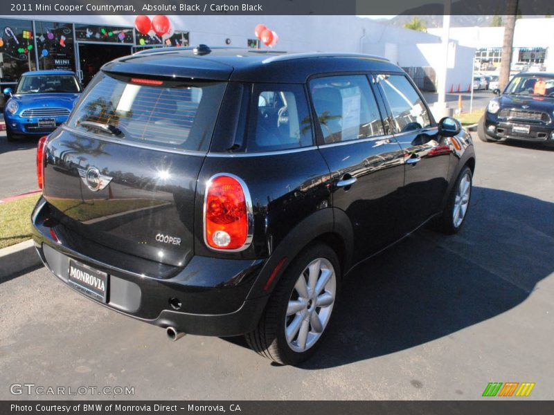 Absolute Black / Carbon Black 2011 Mini Cooper Countryman