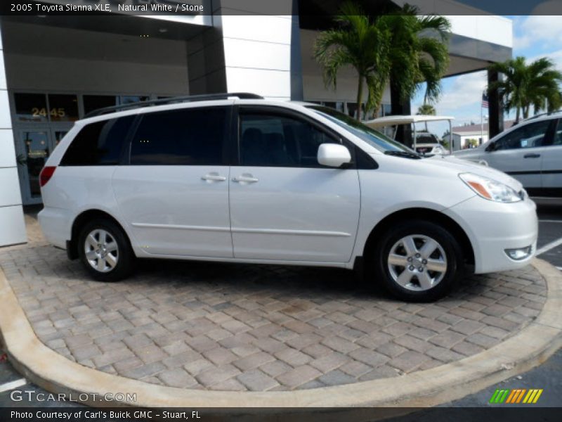 Natural White / Stone 2005 Toyota Sienna XLE