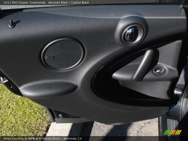 Absolute Black / Carbon Black 2011 Mini Cooper Countryman