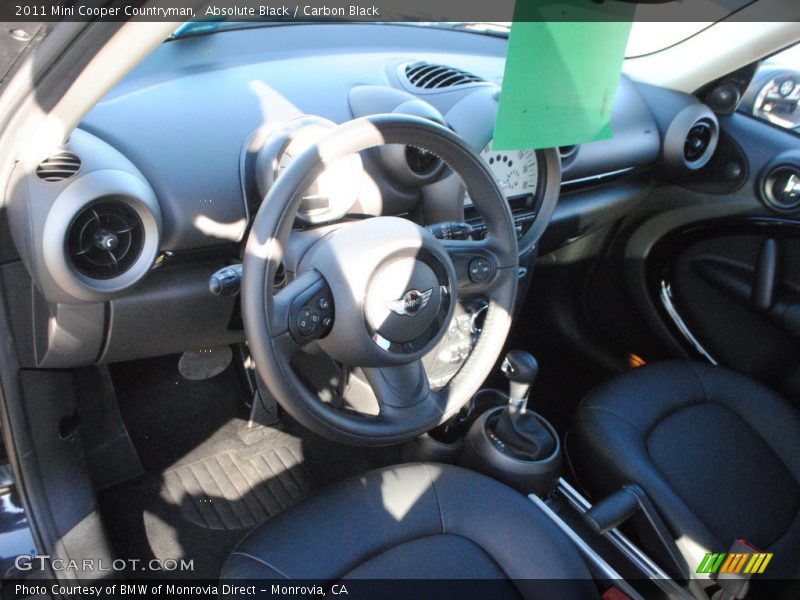 Absolute Black / Carbon Black 2011 Mini Cooper Countryman