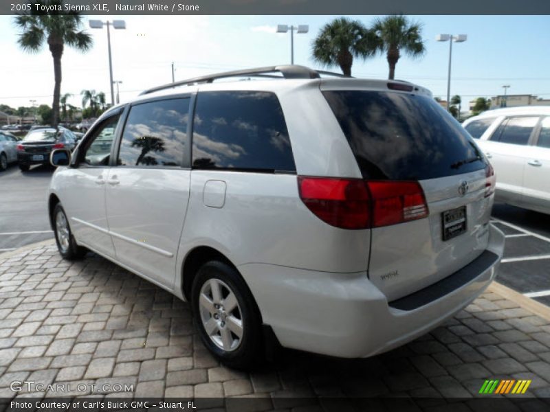 Natural White / Stone 2005 Toyota Sienna XLE