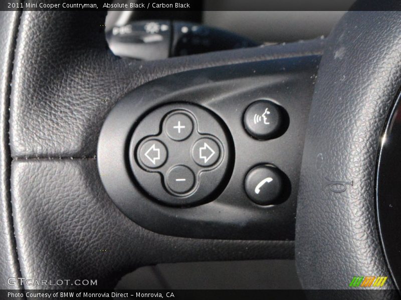 Absolute Black / Carbon Black 2011 Mini Cooper Countryman
