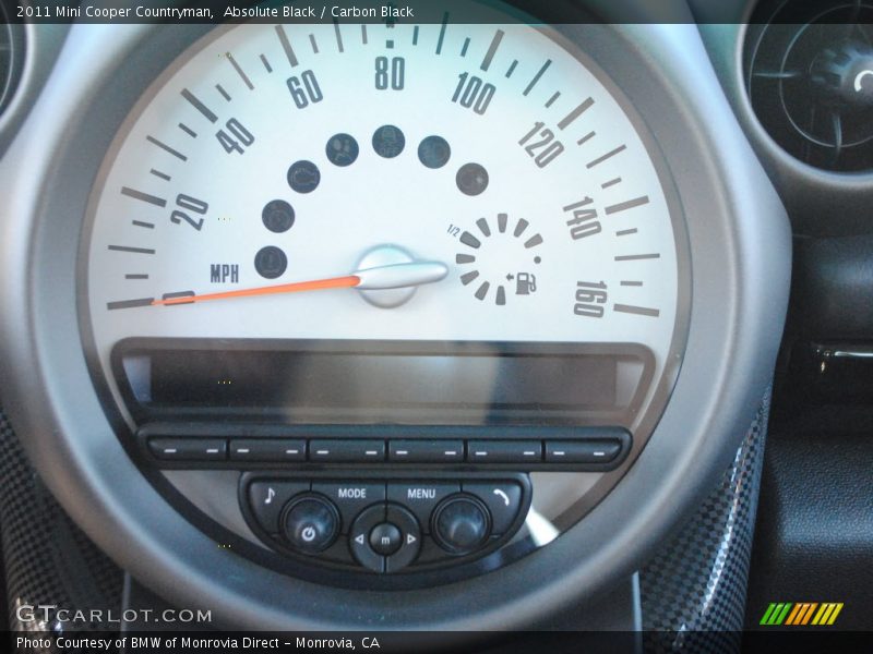 Absolute Black / Carbon Black 2011 Mini Cooper Countryman