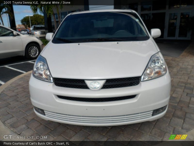 Natural White / Stone 2005 Toyota Sienna XLE