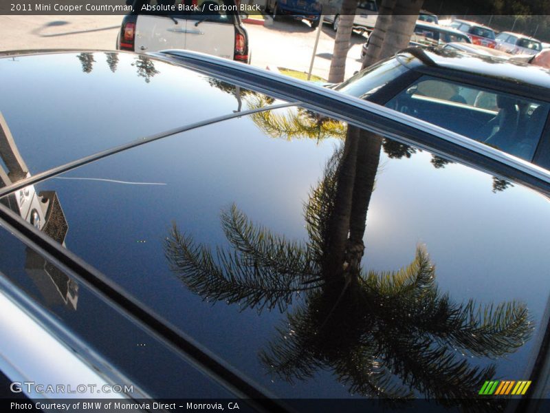 Absolute Black / Carbon Black 2011 Mini Cooper Countryman
