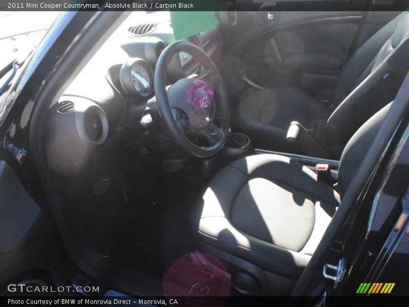 Absolute Black / Carbon Black 2011 Mini Cooper Countryman