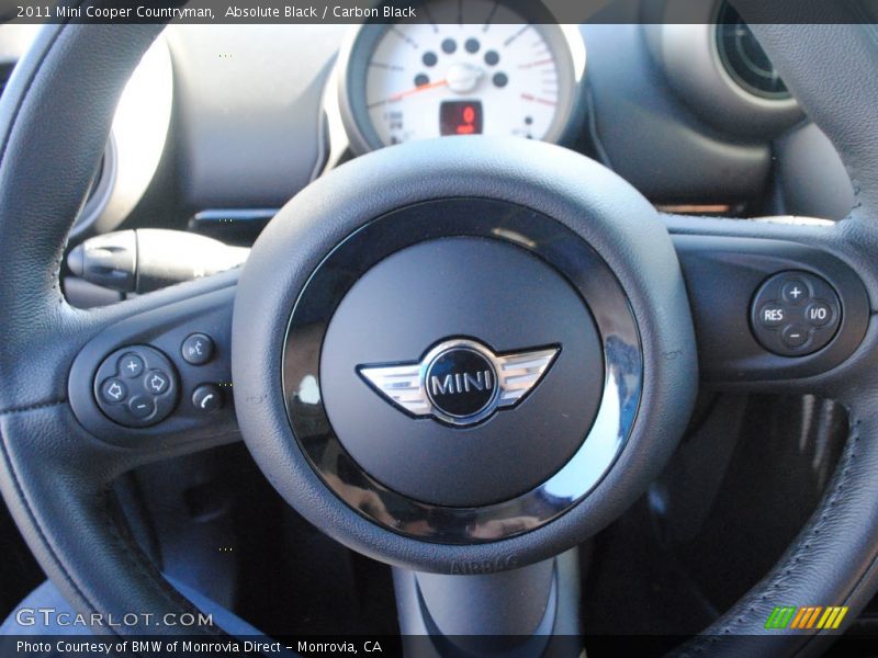 Absolute Black / Carbon Black 2011 Mini Cooper Countryman