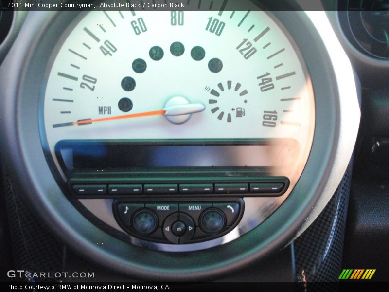 Absolute Black / Carbon Black 2011 Mini Cooper Countryman