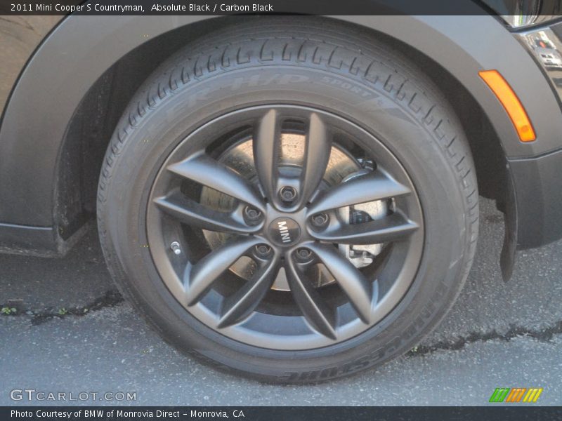 Absolute Black / Carbon Black 2011 Mini Cooper S Countryman