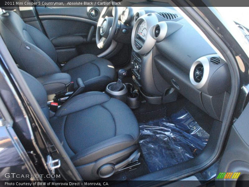 Absolute Black / Carbon Black 2011 Mini Cooper S Countryman
