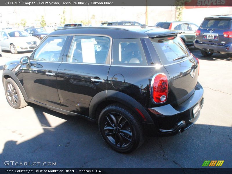 Absolute Black / Carbon Black 2011 Mini Cooper S Countryman