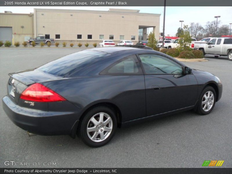 Graphite Pearl / Black 2005 Honda Accord LX V6 Special Edition Coupe