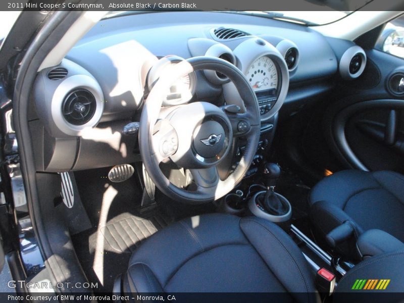 Absolute Black / Carbon Black 2011 Mini Cooper S Countryman