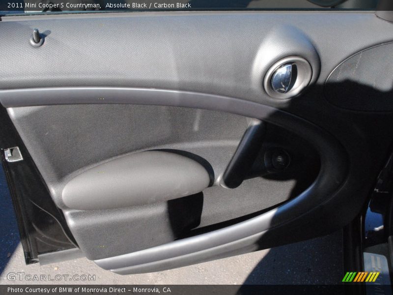 Absolute Black / Carbon Black 2011 Mini Cooper S Countryman