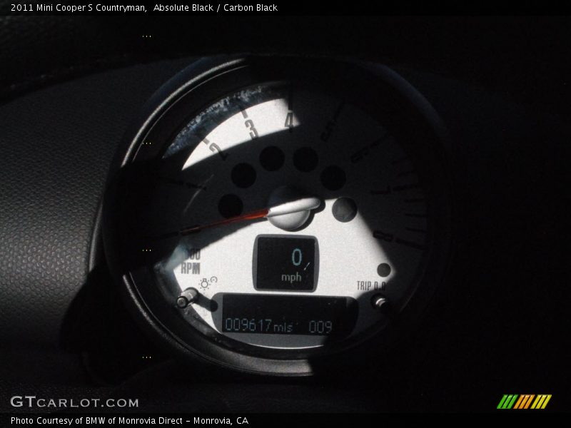 Absolute Black / Carbon Black 2011 Mini Cooper S Countryman
