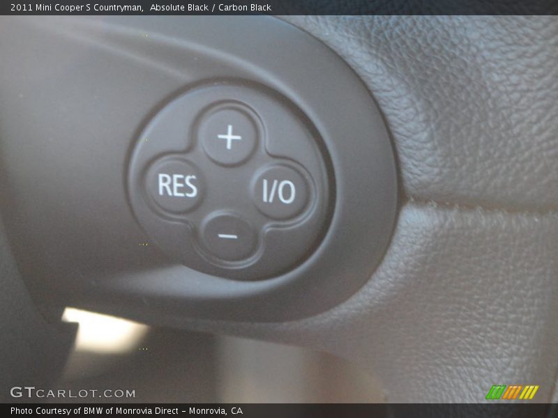 Absolute Black / Carbon Black 2011 Mini Cooper S Countryman