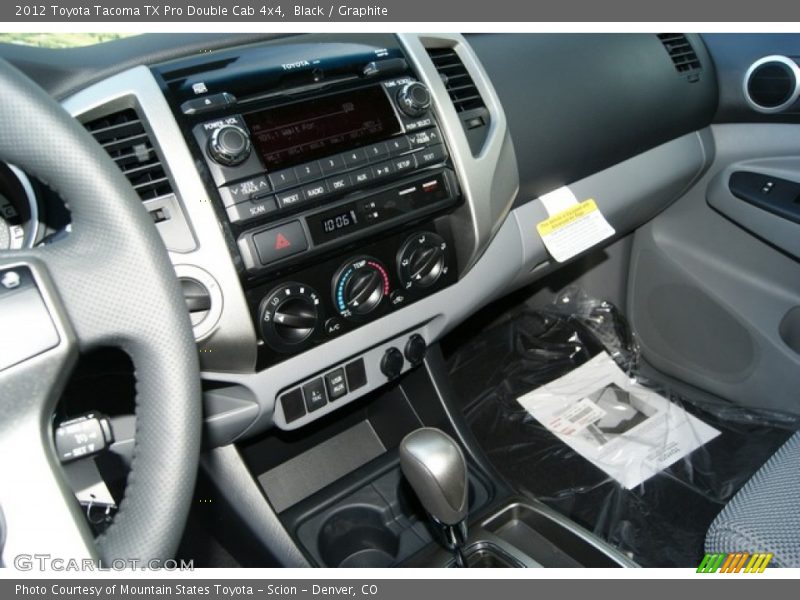 Black / Graphite 2012 Toyota Tacoma TX Pro Double Cab 4x4