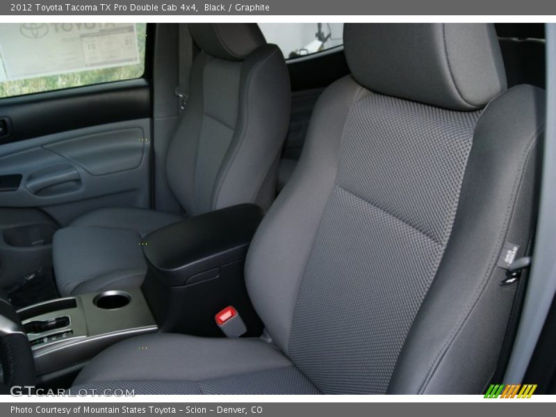 Black / Graphite 2012 Toyota Tacoma TX Pro Double Cab 4x4