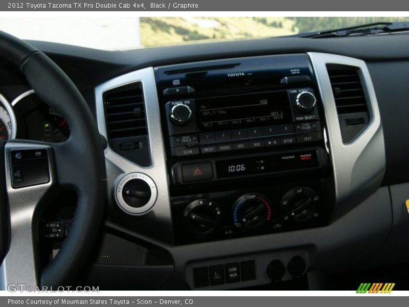 Black / Graphite 2012 Toyota Tacoma TX Pro Double Cab 4x4