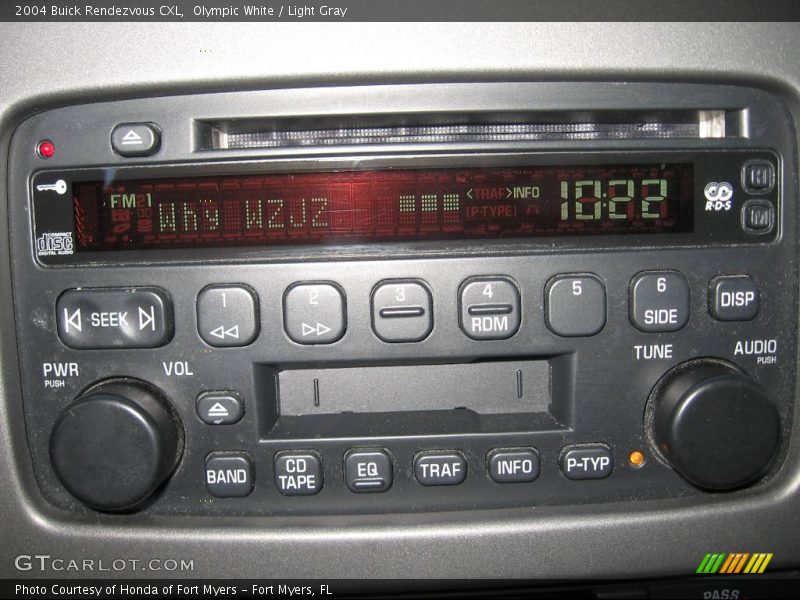 Olympic White / Light Gray 2004 Buick Rendezvous CXL