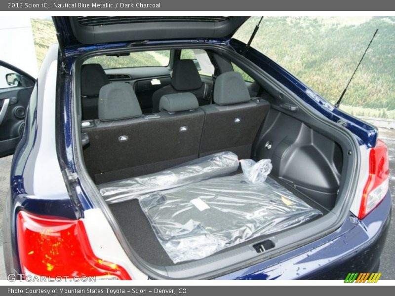 Nautical Blue Metallic / Dark Charcoal 2012 Scion tC