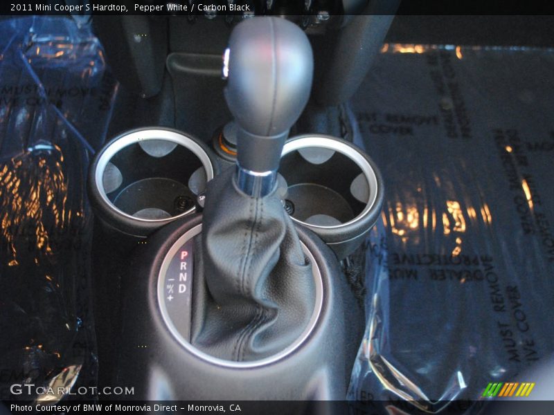 Pepper White / Carbon Black 2011 Mini Cooper S Hardtop