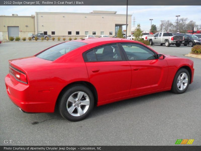Redline 3-Coat Pearl / Black 2012 Dodge Charger SE