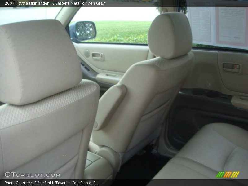 Bluestone Metallic / Ash Gray 2007 Toyota Highlander