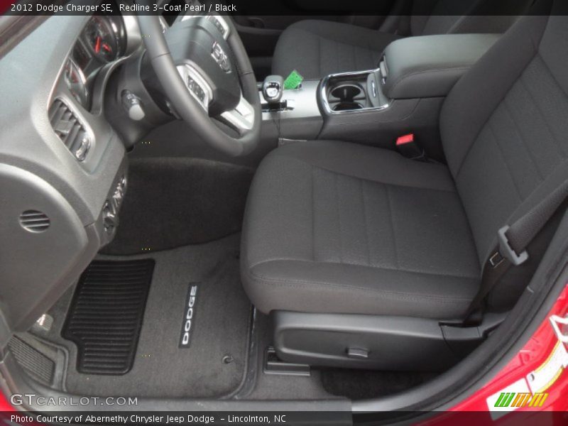 Redline 3-Coat Pearl / Black 2012 Dodge Charger SE
