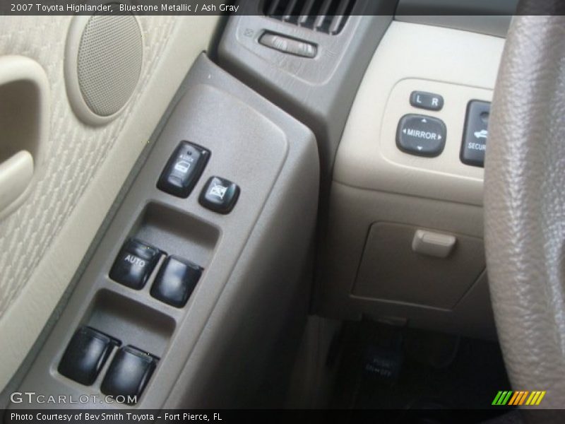 Bluestone Metallic / Ash Gray 2007 Toyota Highlander