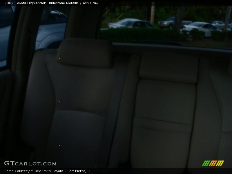 Bluestone Metallic / Ash Gray 2007 Toyota Highlander